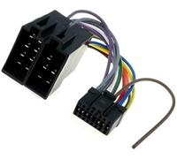 Sound-way Câble Adaptateur Faisceau Adaptateur fiche ISO Radio Compatible avec autoradio Pioneer 16 Pin 23x10 mm
