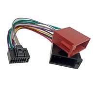 Sound-way Câble Adaptateur Faisceau Adaptateur fiche ISO Radio Compatible avec autoradio Pioneer KEH-P1010R KEH-P1013R KEH-P4023R KEH-1032 - KEH-1033-16 Pin 22x10 mm