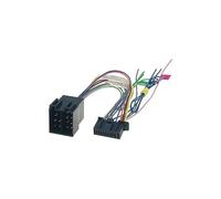 Sound-way - Câble Adaptateur Faisceau autoradio fiche ISO Radio Compatible avec Autoradio Kenwood DNX/DDX/KVT/KMR 22 pin