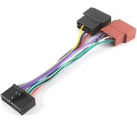 Sound-way Câble Adaptateur ISO 20 Broches pour Autoradio - Rechange Universel avec Fils Commandes au Volant et Marche Arrière, Compatible Ministry of Sound et Autoradios 20 Broches