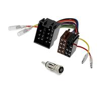 Sound-way - Câble connecteur Faisceau rallonge Radio ISO fiche Male Prise Femelle et adaptadteur d'antenne pour autoradio Universel