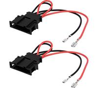 Sound-way Cables Adaptadores Conectores ISO Altavoces Compatible Con Seat, Volkswagen