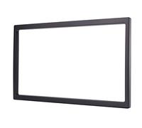 Sound-way Cadre de finition pour autoradio radio 2 DIN MP5 garniture contour 115 x 118 mm