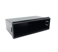 Sound-way Caisson Autoradio Reducteur 2 DIN en 1 DIN avec Vide Poche Universel de 58 mm