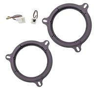 Sound Way Kit adaptateurs Montage Enceintes Haut-parleurs 16,5 cm Compatible avec Renault, Nissan, Dacia, Smart