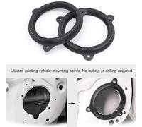 Sound Way Kit adaptateurs Montage Enceintes Haut-parleurs 16,5 cm Compatible avec Renault, Nissan, Dacia, Smart