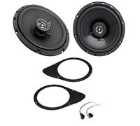 Sound-way - Kit Complet Haut Parleur Enceintes avec adaptateurs pour Fiat 500 / Stilo 3 Portes Position arrière - KSH-FIAT3