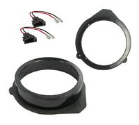 Sound-way Kit d’Installation d’Enceinte de Voiture 16,5 cm (6,5”) - Entretoises et Supports pour Haut-parleurs pour modèles de véhicules sélectionnés, Anneaux adaptateurs Audio pour Portes