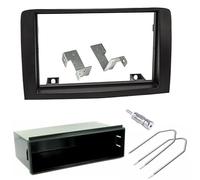 Sound-way - Kit de Montage Autoradio, Façade Cadre de Radio 1 DIN / 2 DIN, Adaptateur Compatible avec Fiat Idea/Lancia Musa