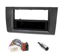 Sound-way Kit de Montage Autoradio, Façade Cadre de Radio 1 DIN / 2 DIN, Adaptateur Compatible avecSuzuki Swift 2004-2010 / Dzire 2008-2010