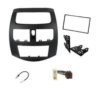 Sound-way Kit de Montage Autoradio, Façade Cadre de Radio 2 DIN, Adaptateur Compatible avec Chevrolet Spark/Daewoo Matiz Creative