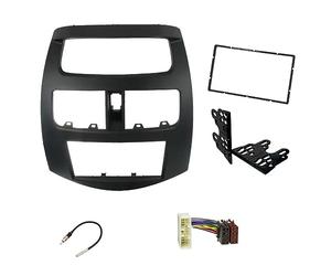 Sound-way Kit de Montage Autoradio, Façade Cadre de Radio 2 DIN, Adaptateur Compatible avec Chevrolet Spark/Daewoo Matiz Creative