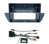 Sound-way - Kit de Montage Autoradio, Façade Cadre de Radio 9" Pouces, Adaptateur Compatible avec BMW X1 (E84) 2009-2015