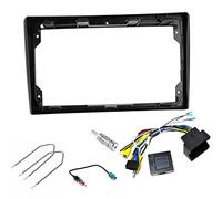 Sound way - Kit de Montage Autoradio, Façade Cadre de Radio 9" Pouces, Adaptateur Compatible avec Citroen C2, C3 / Peugeot 207, 307 Expert Partner/Toyota proace