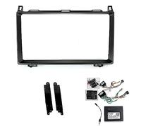 Sound-way Kit de Montage Autoradio, Façade Cadre de Radio 9" Pouces, Adaptateur Compatible avec Mercedes Classe A(W169) / Classe B (W245) 2005-2011 / VIto/Viano