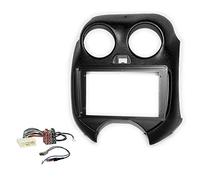 Sound-way Kit de Montage Autoradio, Façade Cadre de Radio 9" Pouces, Adaptateur Compatible avec Nissan Micra/March (K13) 2010-2013