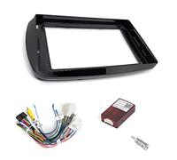 Sound-way Kit de Montage Autoradio, Façade Cadre de Radio 9" Pouces, Adaptateur Compatible avec Smart ForTwo 3 W453 C453 A453 (2014 - 2020)