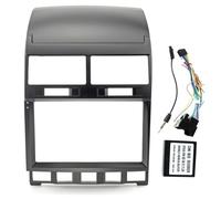 Sound-way Kit de Montage Autoradio, Façade Cadre de Radio 9" Pouces, Adaptateur Compatible avec Volkswagen Touareg 2002-2010 / Multivan T5 2003-2009