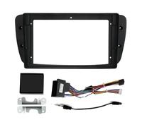 Sound Way Kit de montage d'installation autoradio de 9" pouces façade adaptateur radio compatible avec : Seat Ibiza 2008-2015