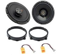 Sound-way - Kit Haut-parleurs Alfa Romeo 147/156 / 166/159 / GT Brera Fiat Idea Lancia Musa Lancia Y 2003-2011 - SH-ALFA1 - Avant ou arrière