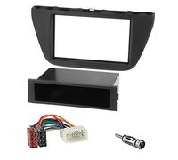 Sound-way - Kit Montage autoradio 1 DIN / 2 DIN avec Vide Poche pour Suzuki SX4 S Cross