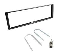 Sound-way Kit Montage Autoradio, Cadre de Radio, Façade 1 DIN, Adaptateur Antenne, Clés de Démontage Compatible avec Renault Megane 2 Clio 4 Modus Scenic