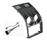 Sound-way Kit Montage Autoradio, Cadre de Radio, Façade 2 DIN, Autoradio 9" Pouces Compatible avec Nissan Qashkai 2007-2014
