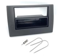 Sound-way Kit Montage Autoradio, Cadre Façade 1 DIN, Adaptateur Antenne, Clés Demontage, Compatible avec Fiat STILO