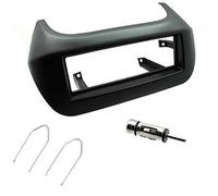 Sound-way Kit Montage Autoradio, Cadre Façade 1 DIN, Adaptateur Antenne, Clés Démontage Compatible avec Citroen Nemo/Fiat Fiorino Qubo/Peugeot Bipper