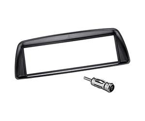 Sound Way Kit Montage Autoradio, Cadre Façade 1 DIN, Adaptateur Antenne Compatible avec Citroen C1, Toyota Aygo, Peugeot 107
