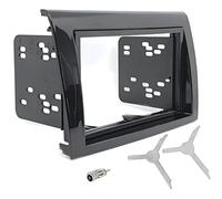 Sound Way Kit Montage Autoradio, Cadre Façade 2 DIN avec Supports de Montage, Adaptateur Antenne, Clés Démontage Compatible avec Fiat Bravo 2007-2016