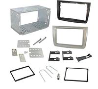 Sound-way Kit Montage Autoradio, Cadre Façade 2 DIN, Cadre Métallique, Adaptateur Antenne, Clés Demontage, Compatible avec Alfa Romeo Mito 2008 2D-Mito