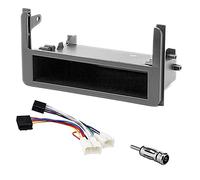 Sound-way Kit Montage Cadre de Radio Adaptateur Autoradio 1 DIN Compatible avec Toyota Yaris, 4Runner, Rav4, Celica