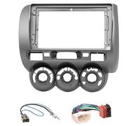 Sound-way - Kit Montage Cadre de Radio Adaptateur autoradio 9" Pouces pour Honda Fit, Jazz 2002-2008 avec adaptateurs - KA22-464