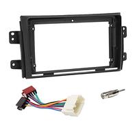 Sound-way - Kit Montage Cadre façade Adaptateur autoradio 9" Pouces Compatible avec Suzuki SX4 2007-2013 / Fiat Sedici 16 2006-2014 - KA22-958