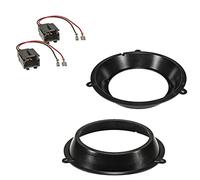 Sound-way Kit Montage Haut-parleurs Cadre Supports Compatible avec Fiat Panda einceintes Avant de 16,5 cm