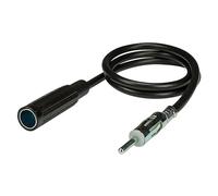 Sound Way Rallonge d'antenne DIN Socle DIN Prise Extension 1 Metre Male/Femelle