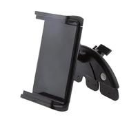 Sound Way Support de tablette pour téléphone intelligent de voiture pour compartiment emplacement pour CD - Support tablette réglable universel installation rapide, rotation 360°, compatible pour