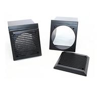 Sound-way Supports adaptateurs pour Haut-parleurs Enceintes Fiat Panda 3 Portes Noir