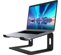 Soundance - Support en Aluminium pour Ordinateur Portable - Compatible avec Mac, MacBook, Pro Air, Notebook - Support Portable Ergonomique -Convient aux Ordinateurs de Bureau de 10 à 15,6"" Noir foncé