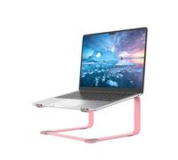 SOUNDANCE Support Ergonomique en métal pour Ordinateur Portable de 12 à 17,3 Pouces, Rose