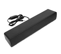 Soundbar Stéréo Filaire USB Lecteur de Musique Bass Surround Sound Box Entrée 3,5 mm pour PC Cellphones(Noir) Electronique Grand Public