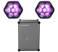 Soundboks Soundboks 4 Metallic Grey Lightboks Set