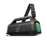 Enceinte Extérieure Portable soundcore Boom 2 Pro 140W 2+2 Canaux, BassUp 2.0, Autonomie 20H, Charge Rapide, IP68 Antipoussière et Étanche, Éclairage RGB, Port USB-C, Power Bank, Bluetooth 5.3