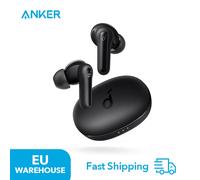 Soundcore by Anker Life P2 Mini True Wireless Earbuds, pilotes de 10 mm avec gros basses, égaliseur personnalisé, Bluetooth 5.2, autonomie de 32 heures Noir