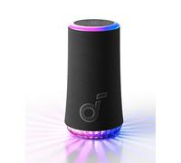 soundcore Glow Enceinte Bluetooth Puissante avec Son 360° de 30W, Lumière Rayonnante Synchronisée, Batterie de 18H, EQ et Spectacle Lumineux Personnalisables, et Étanche IP67