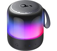 soundcore Glow Mini Enceinte Bluetooth Puissante, Son 360°, Jeu de lumière, Batterie 12h, EQ/lumière Personnalisables, IP67, pour Camping, Maison, fêtes Plage