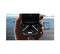 Soundcore Liberty 4 Pro - Écouteurs sans fil avec micro - intra-auriculaire - Bluetooth - Suppresseur de bruit actif - noir léger brillant Noir léger brillant