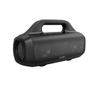 Soundcore Motion Boom Enceinte Bluetooth, Enceinte Bluetooth puissante avec Drivers Titane, IPX7, 24h, App, Poignée, Enceinte Portable pour Le Camping