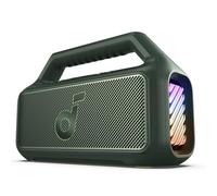 Soundcore Enceinte Bluetooth Boom 2 – 80 W, BassUp 2.0, caisson de basse, 24h, IPX7, USB-C – Vert